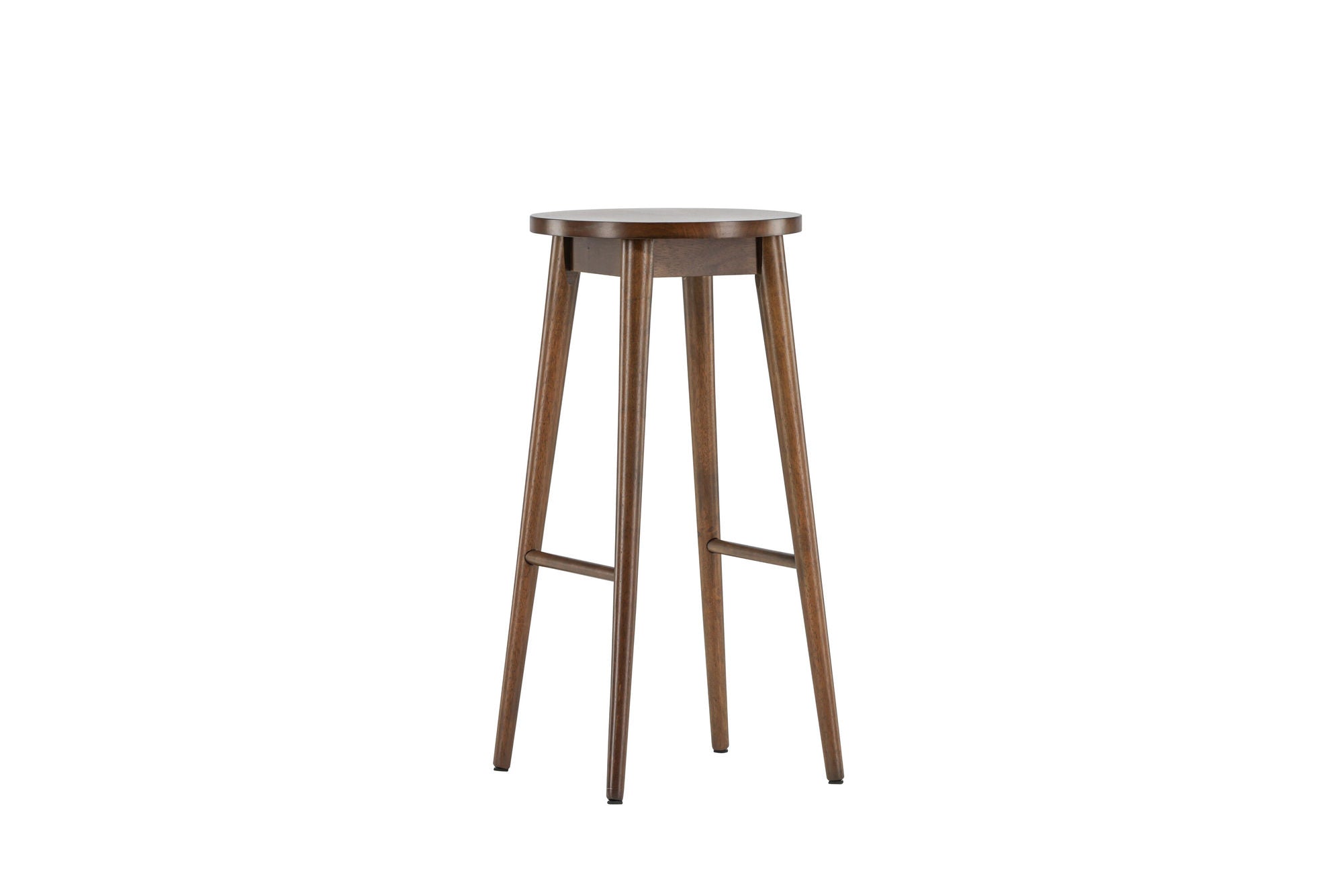 Vind Mollösand Bar stol 2-pack - Mocca / Walnut Wood