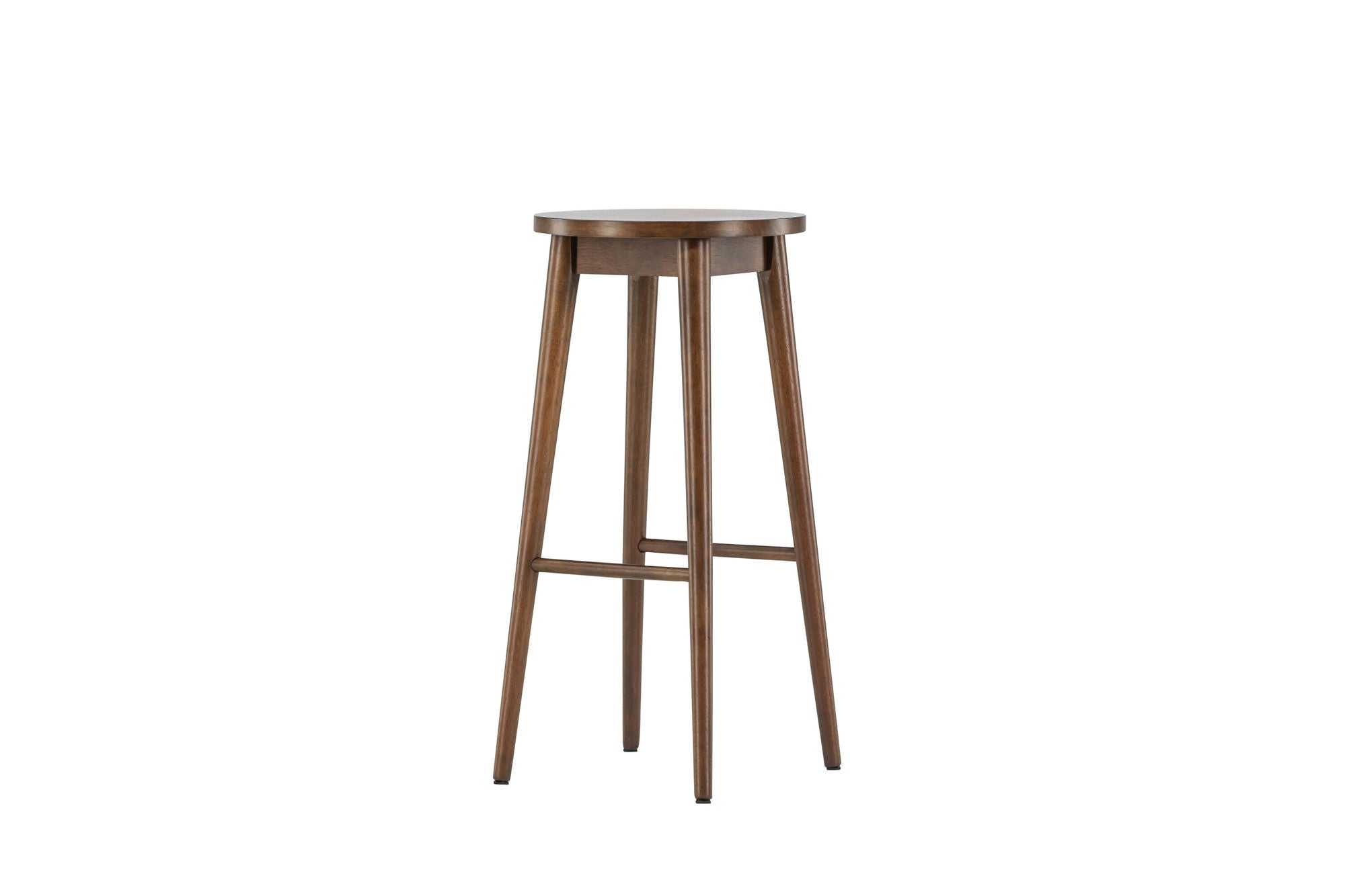 Vind Mollösand Bar stol 2-pack - Mocca / Walnut Wood