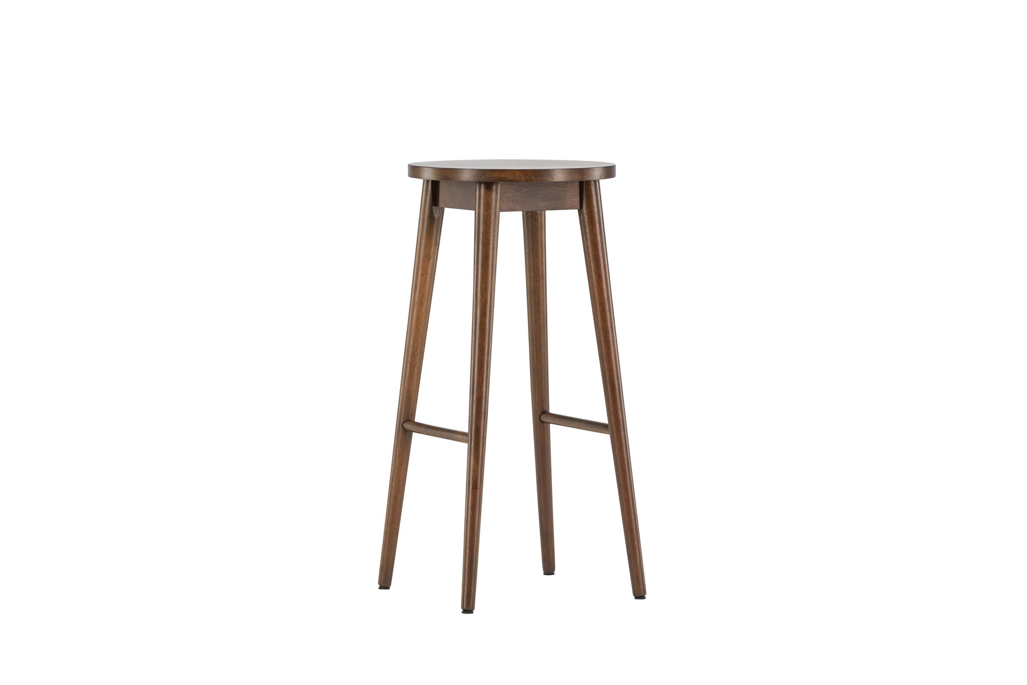 Vind Mollösand Bar stol 2-pack - Mocca / Walnut Wood