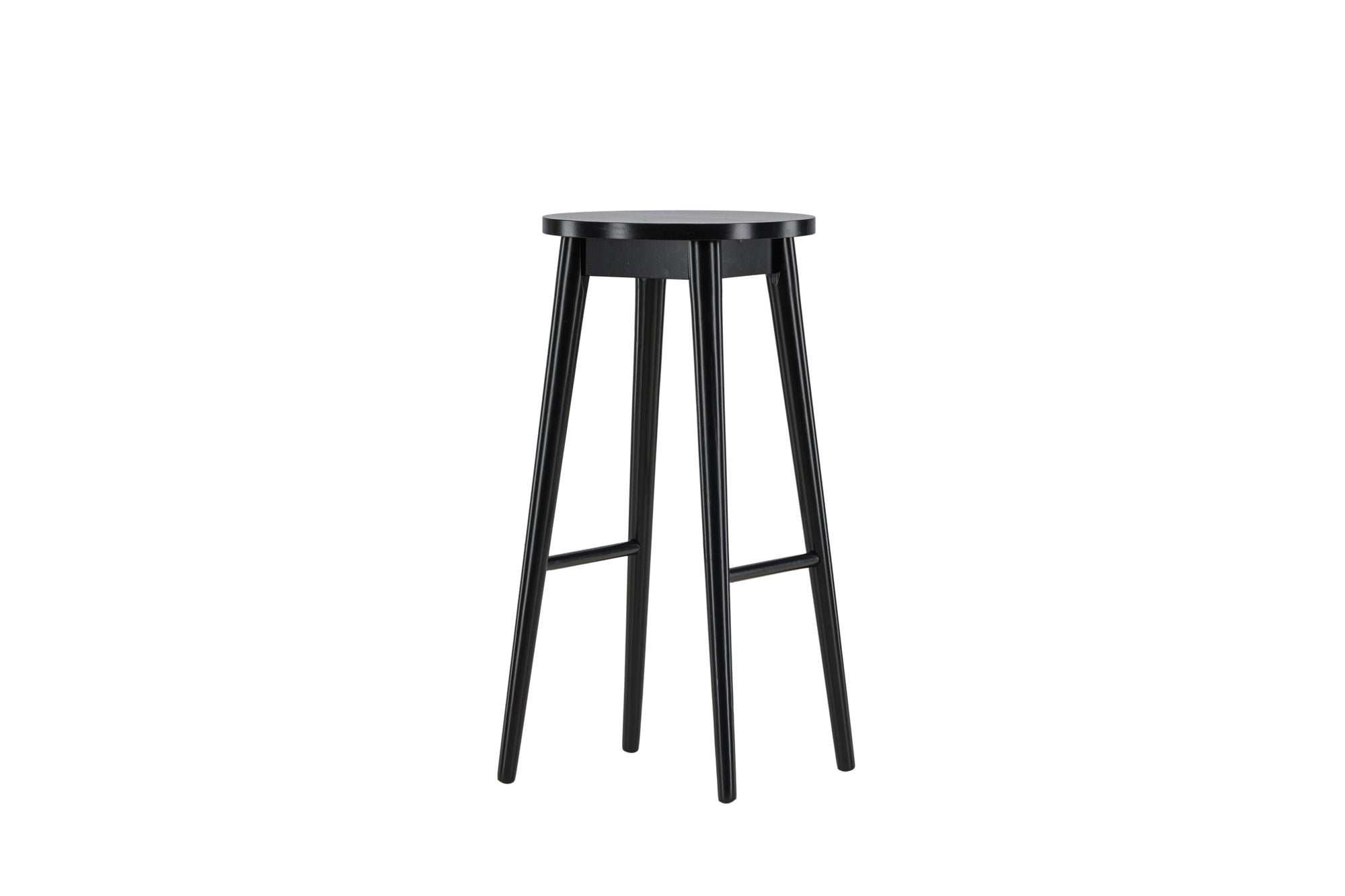 Vind Mollösand Bar stol 2-pack - Black / Black Wood