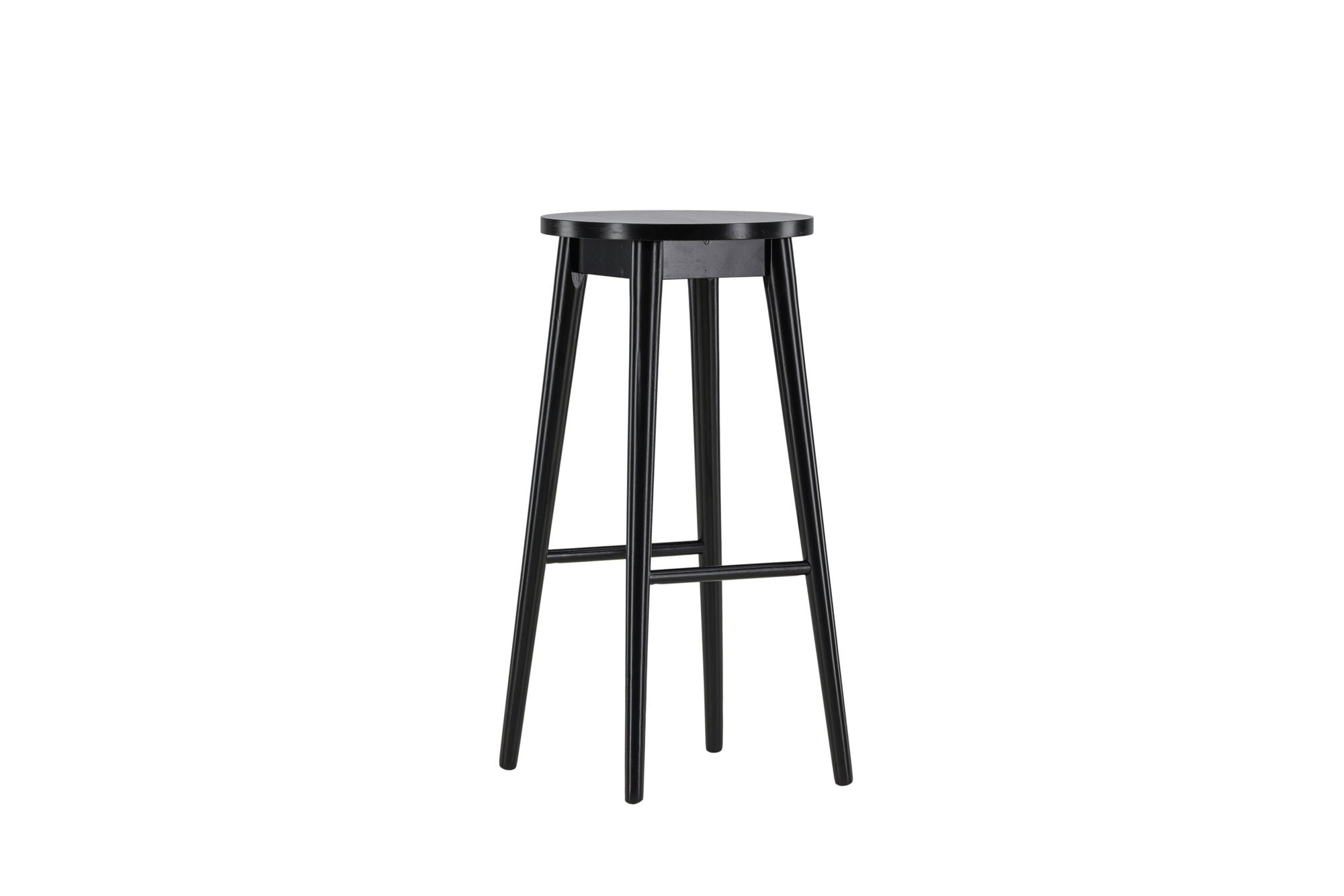 Vind Mollösand Bar stol 2-pack - Black / Black Wood