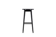 Vind Mollösand Bar stol 2-pack - Black / Black Wood