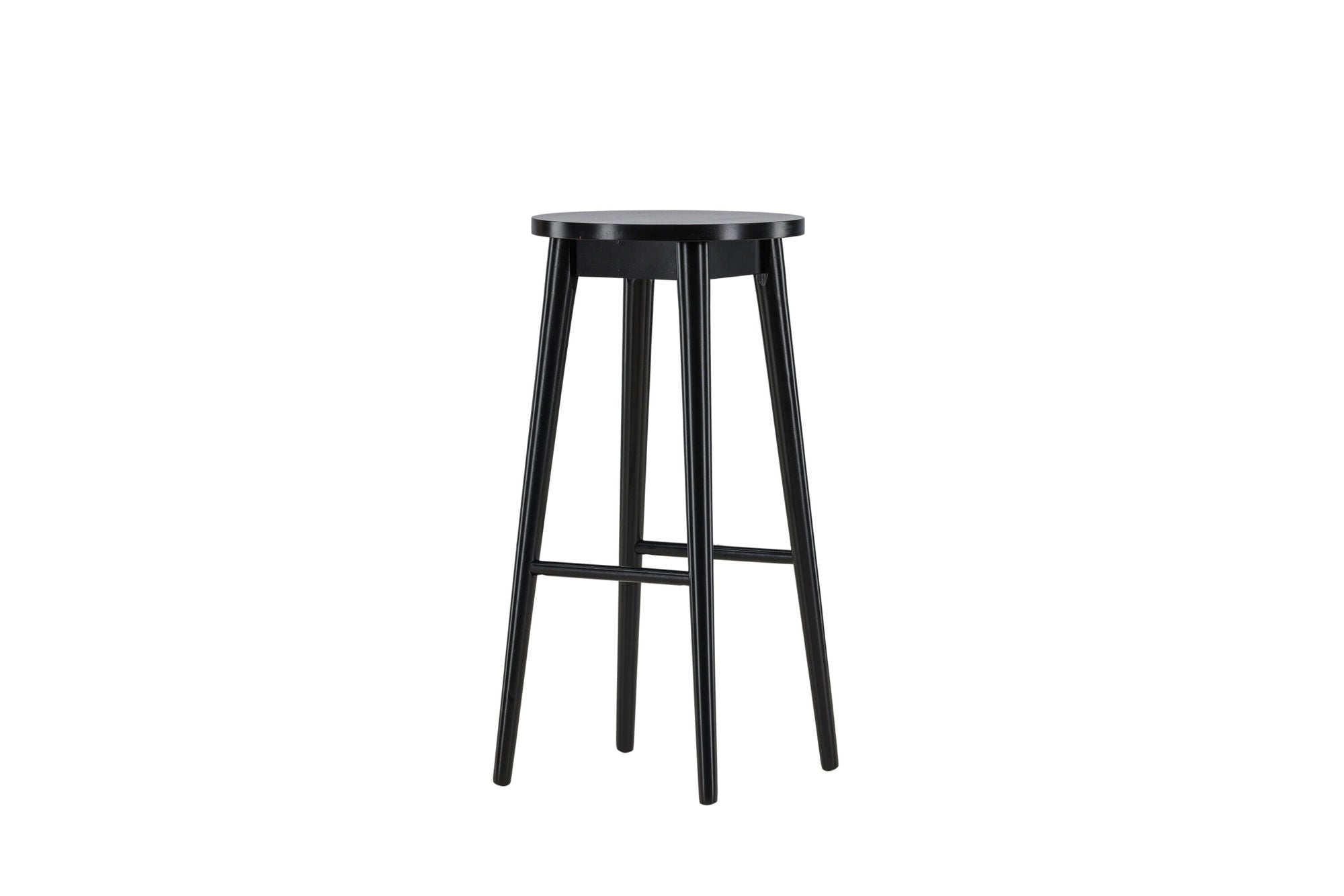 Vind Mollösand Bar stol 2-pack - Black / Black Wood