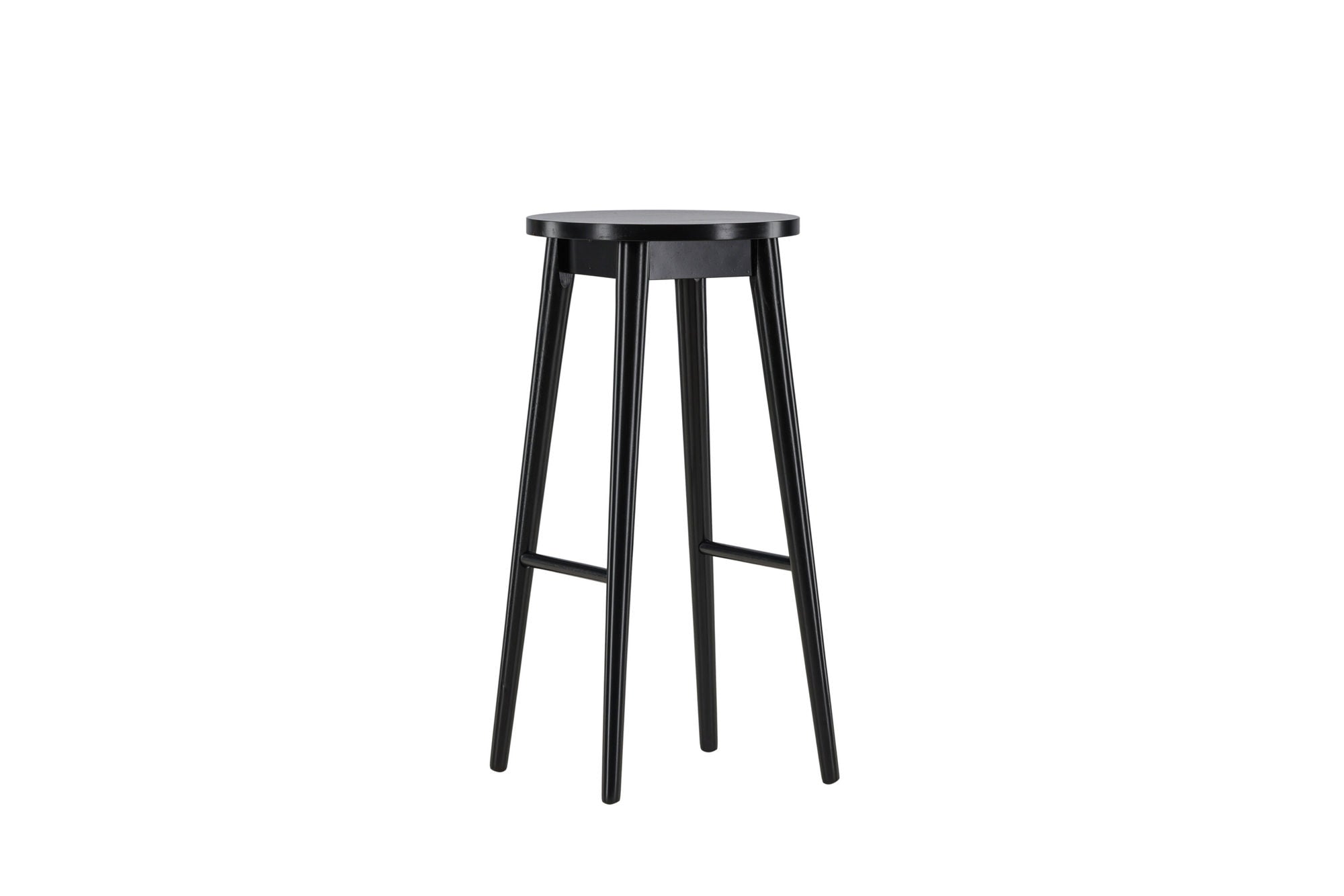 Vind Mollösand Bar stol 2-pack - Black / Black Wood