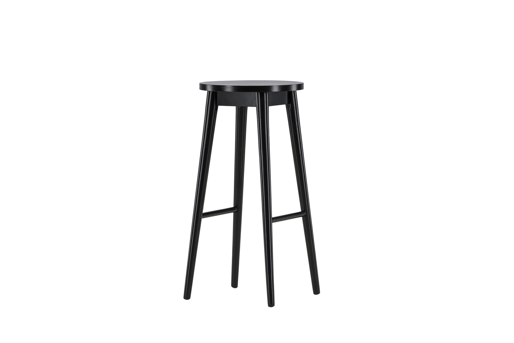 Vind Mollösand Bar stol 2-pack - Black / Black Wood