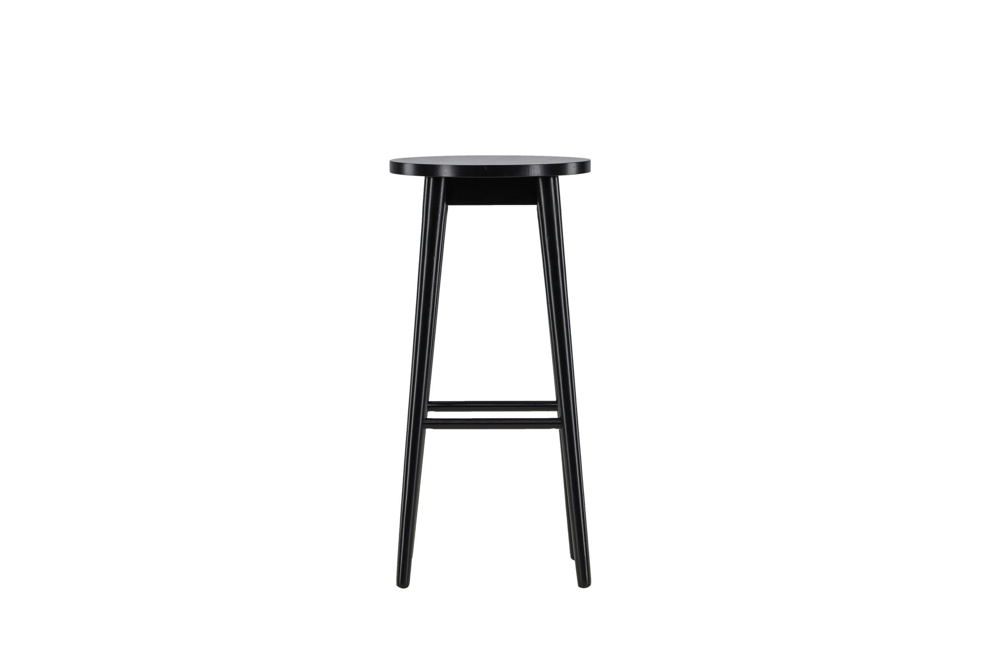 Vind Mollösand Bar stol 2-pack - Black / Black Wood