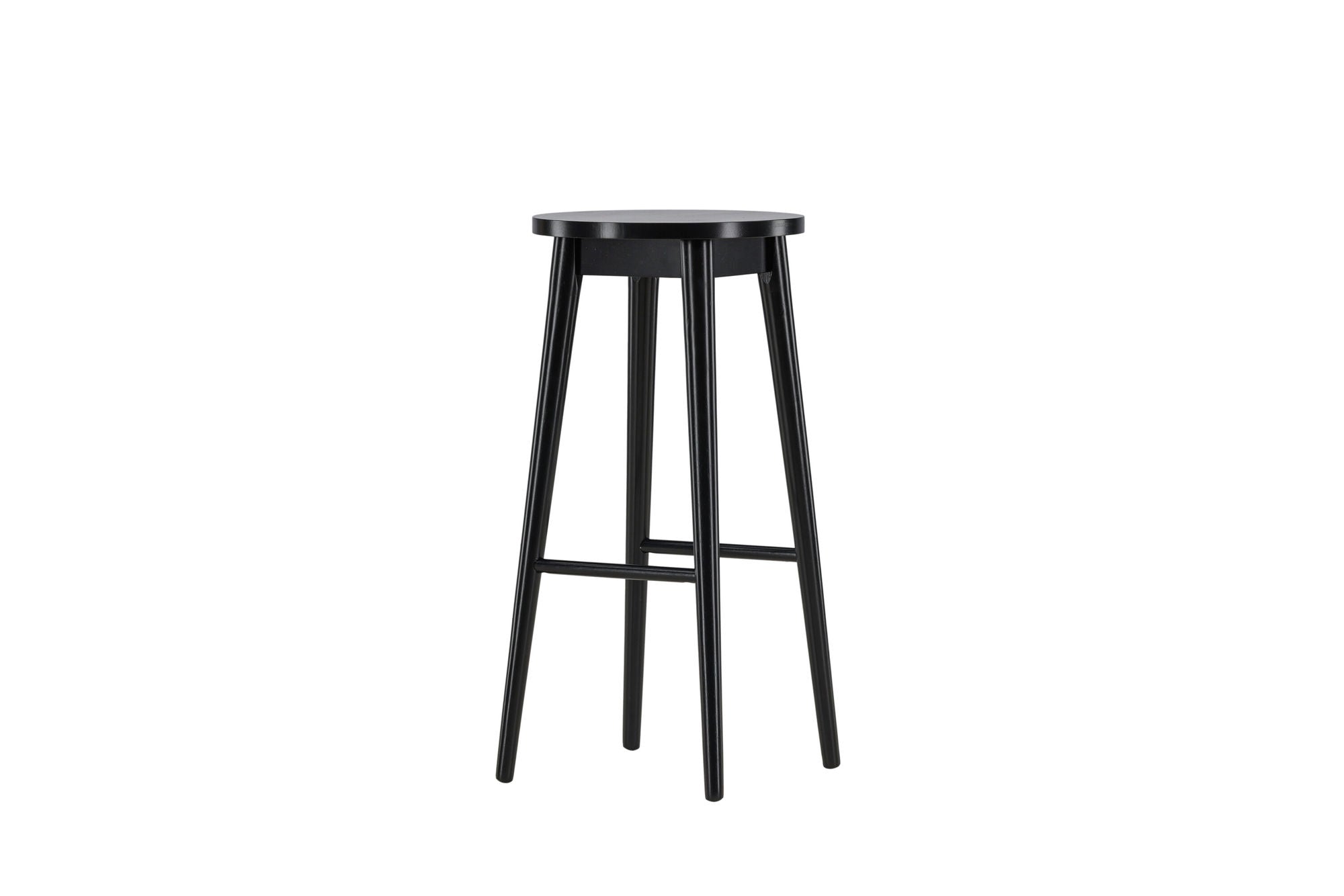 Vind Mollösand Bar stol 2-pack - Black / Black Wood