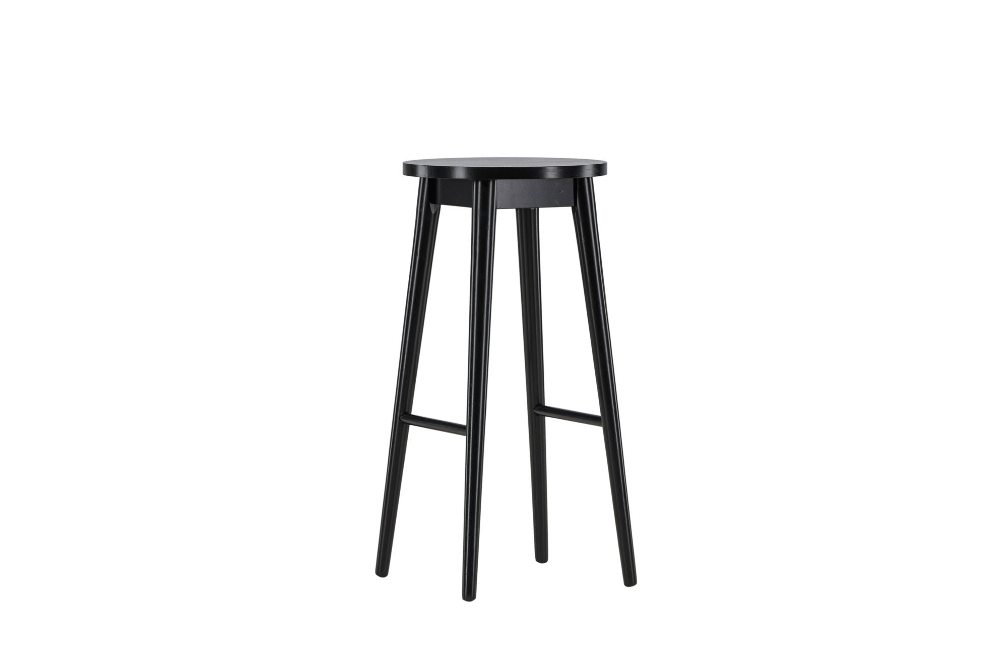 Vind Mollösand Bar stol 2-pack - Black / Black Wood