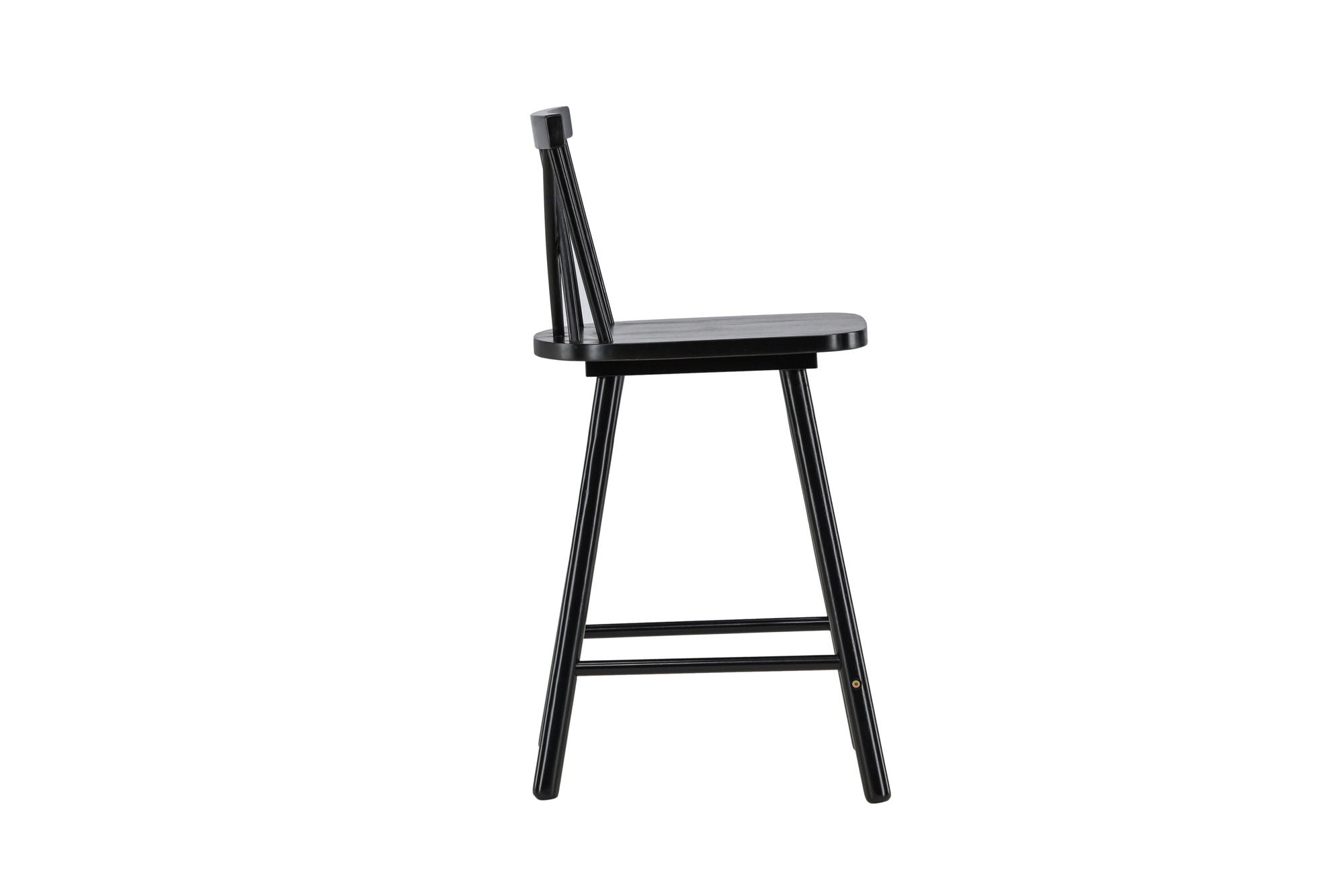 Vind Mollöström Bar stol 2-pack - Black / Black Wood