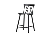 Vind Mollöström Bar stol 2-pack - Black / Black Wood