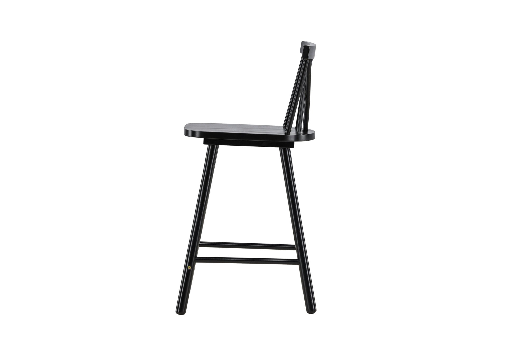 Vind Mollöström Bar stol 2-pack - Black / Black Wood