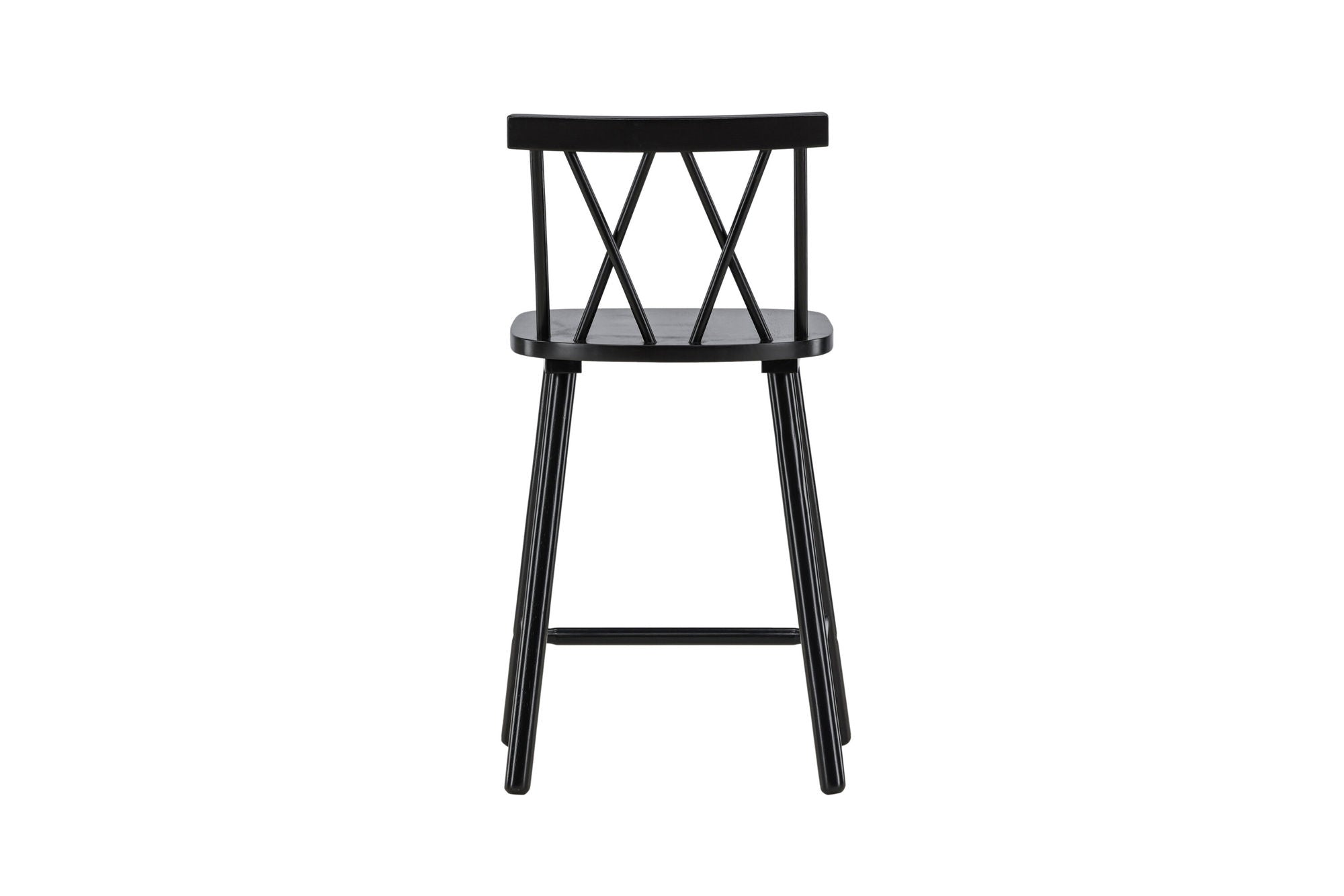 Vind Mollöström Bar stol 2-pack - Black / Black Wood