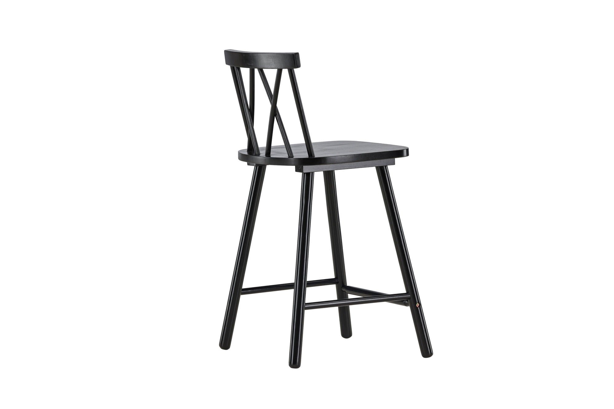 Vind Mollöström Bar stol 2-pack - Black / Black Wood