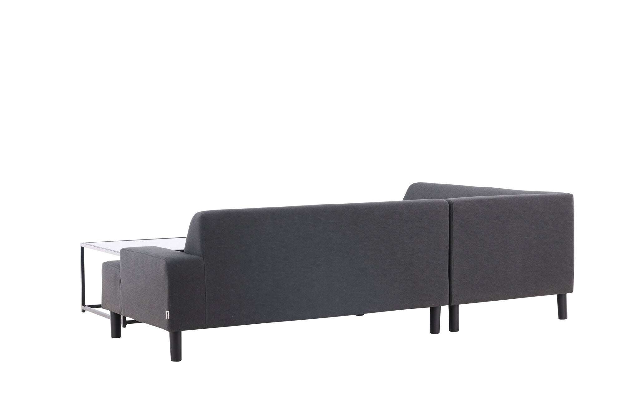 Venture Home Mecka hjørne Sofa set with bord / Dark Grey