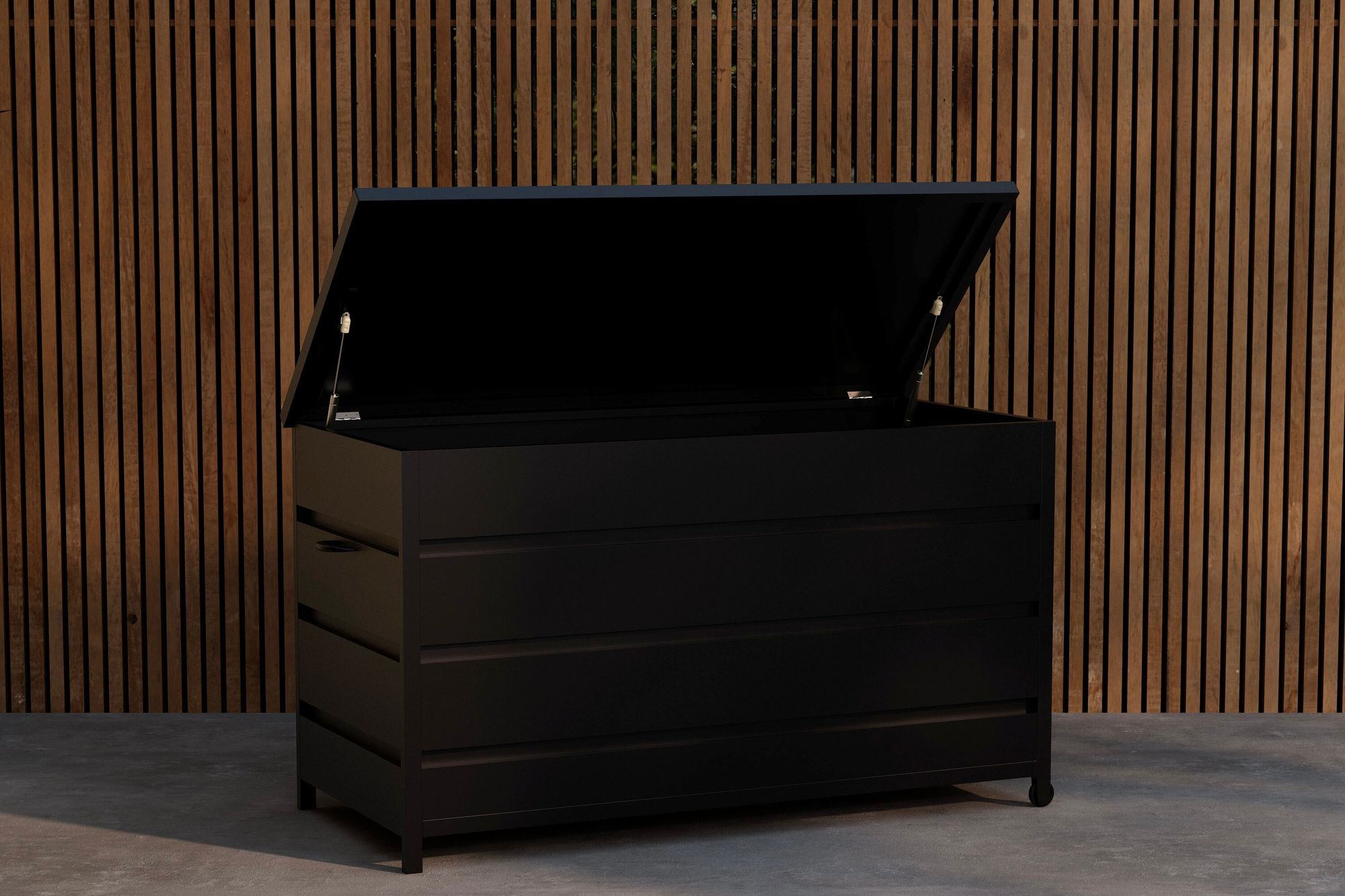 Venture Home Nisis Cushion skab Box - Dark Grey