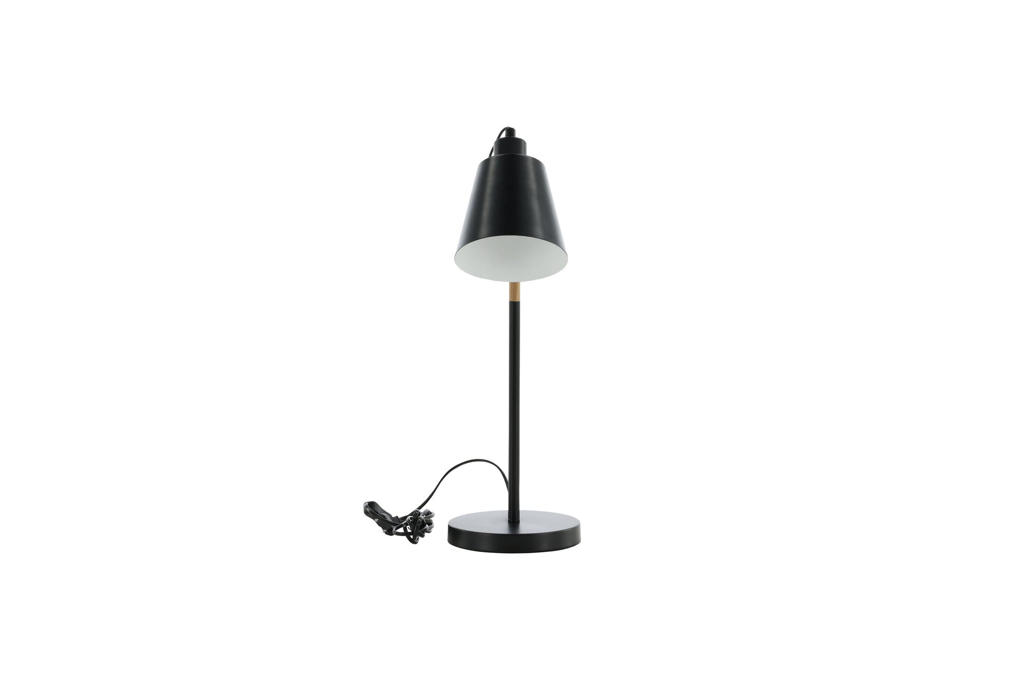 Venture Home skott -bord lampe - Black/Black
