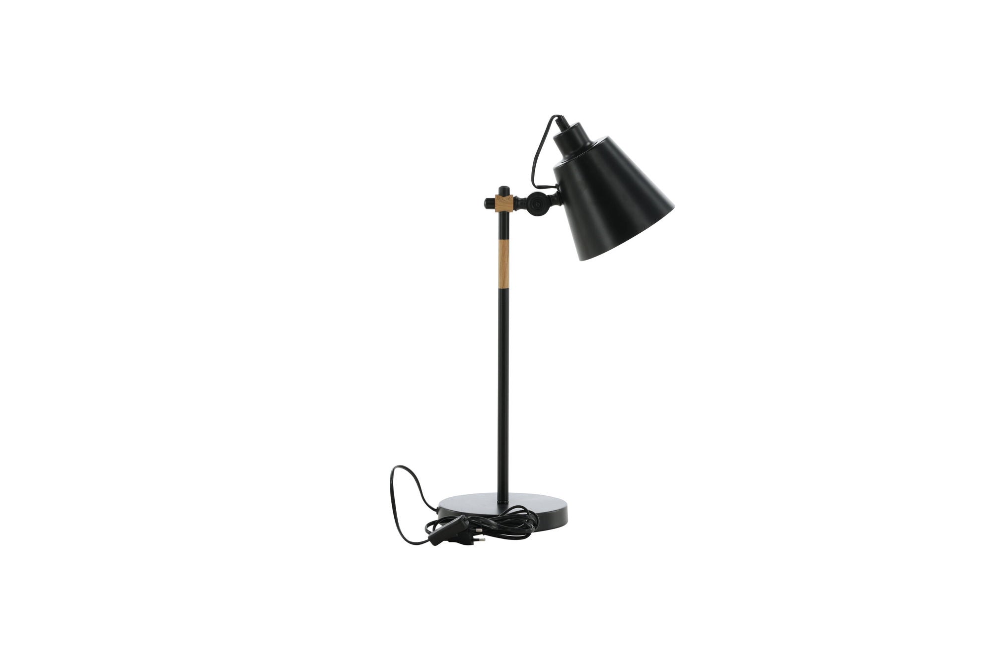 Venture Home skott -bord lampe - Black/Black