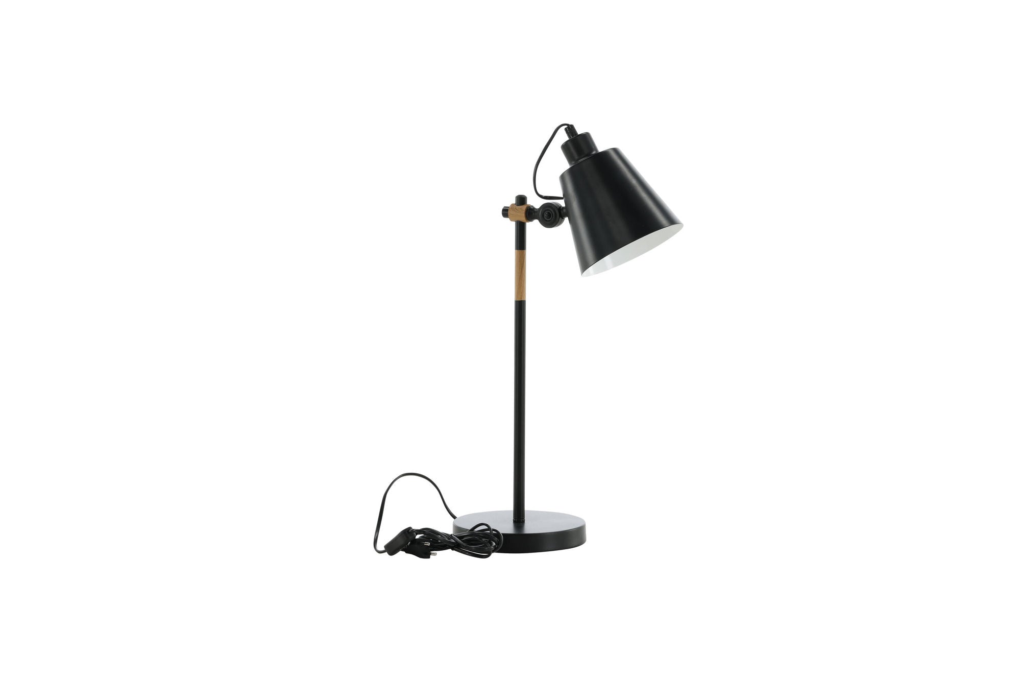 Venture Home skott -bord lampe - Black/Black