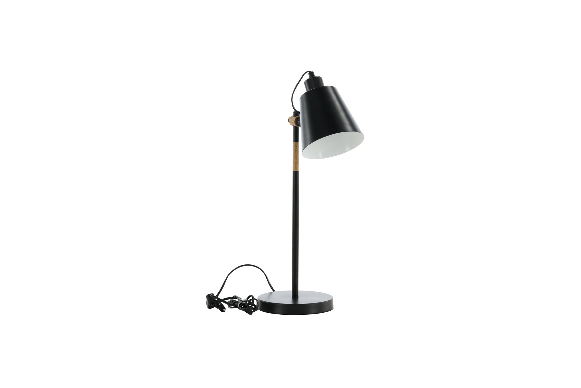 Venture Home skott -bord lampe - Black/Black
