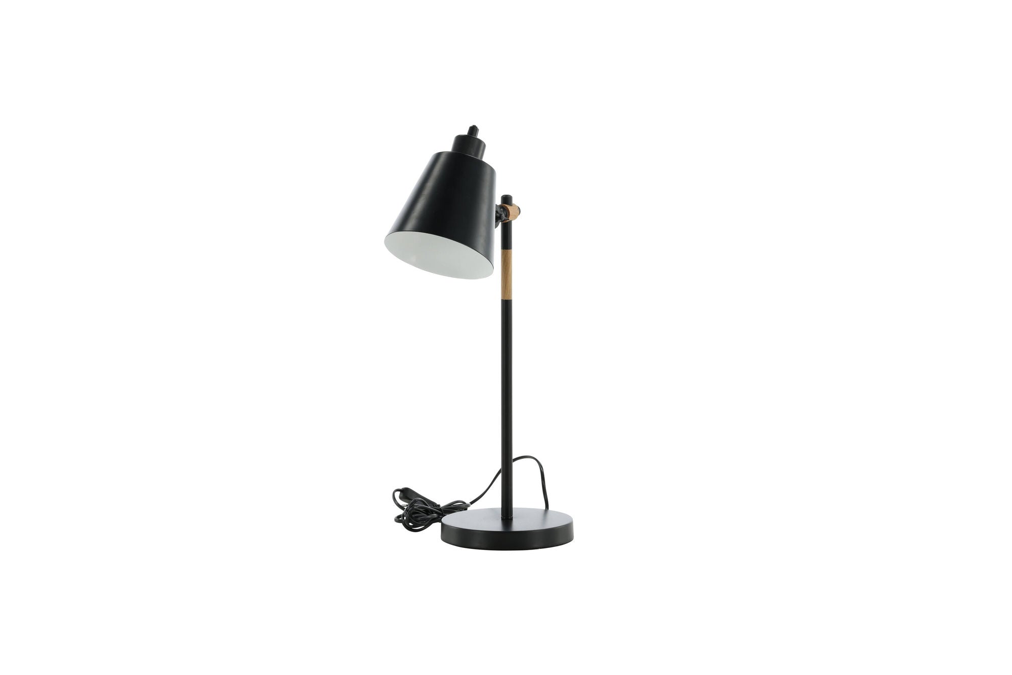 Venture Home skott -bord lampe - Black/Black
