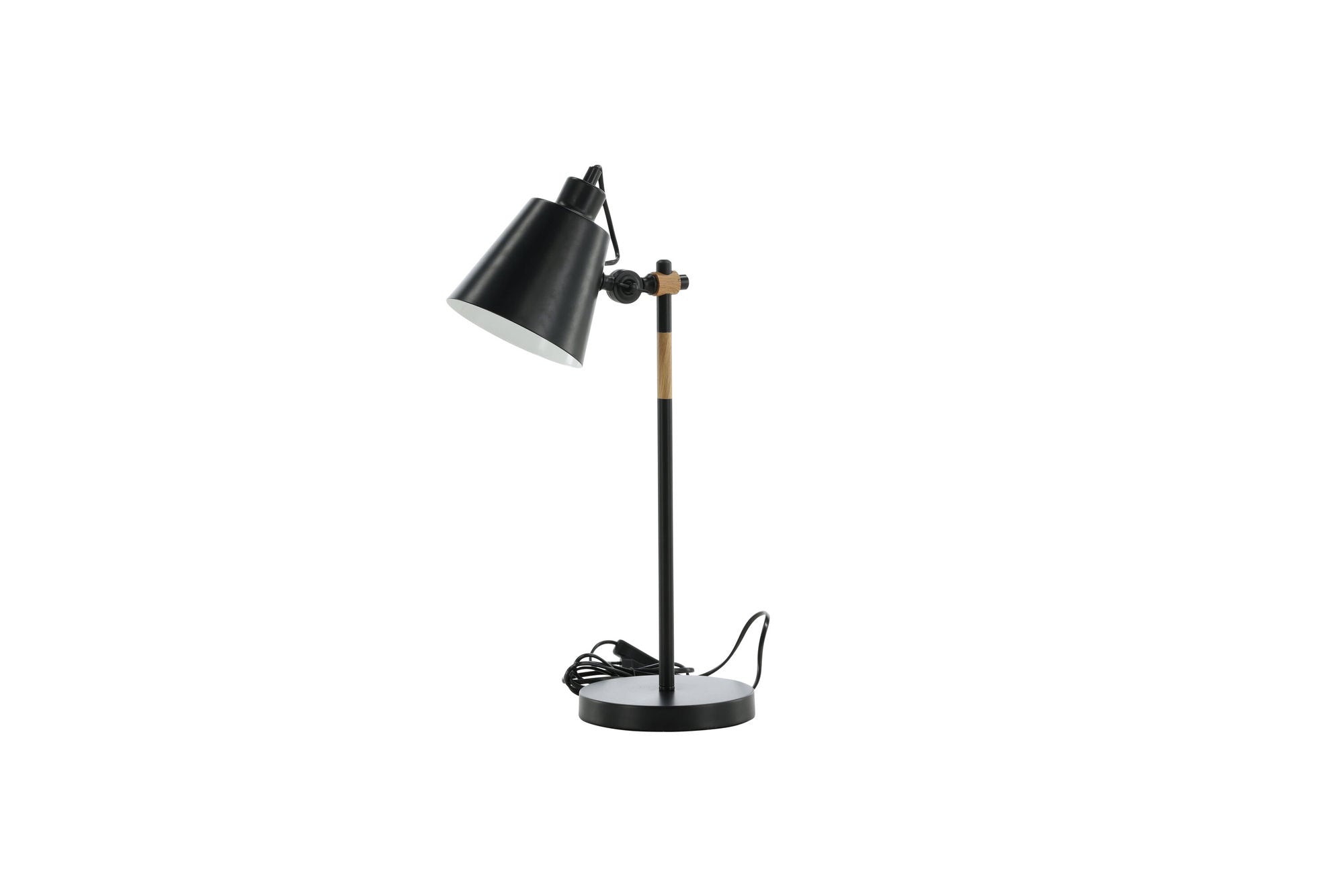 Venture Home skott -bord lampe - Black/Black