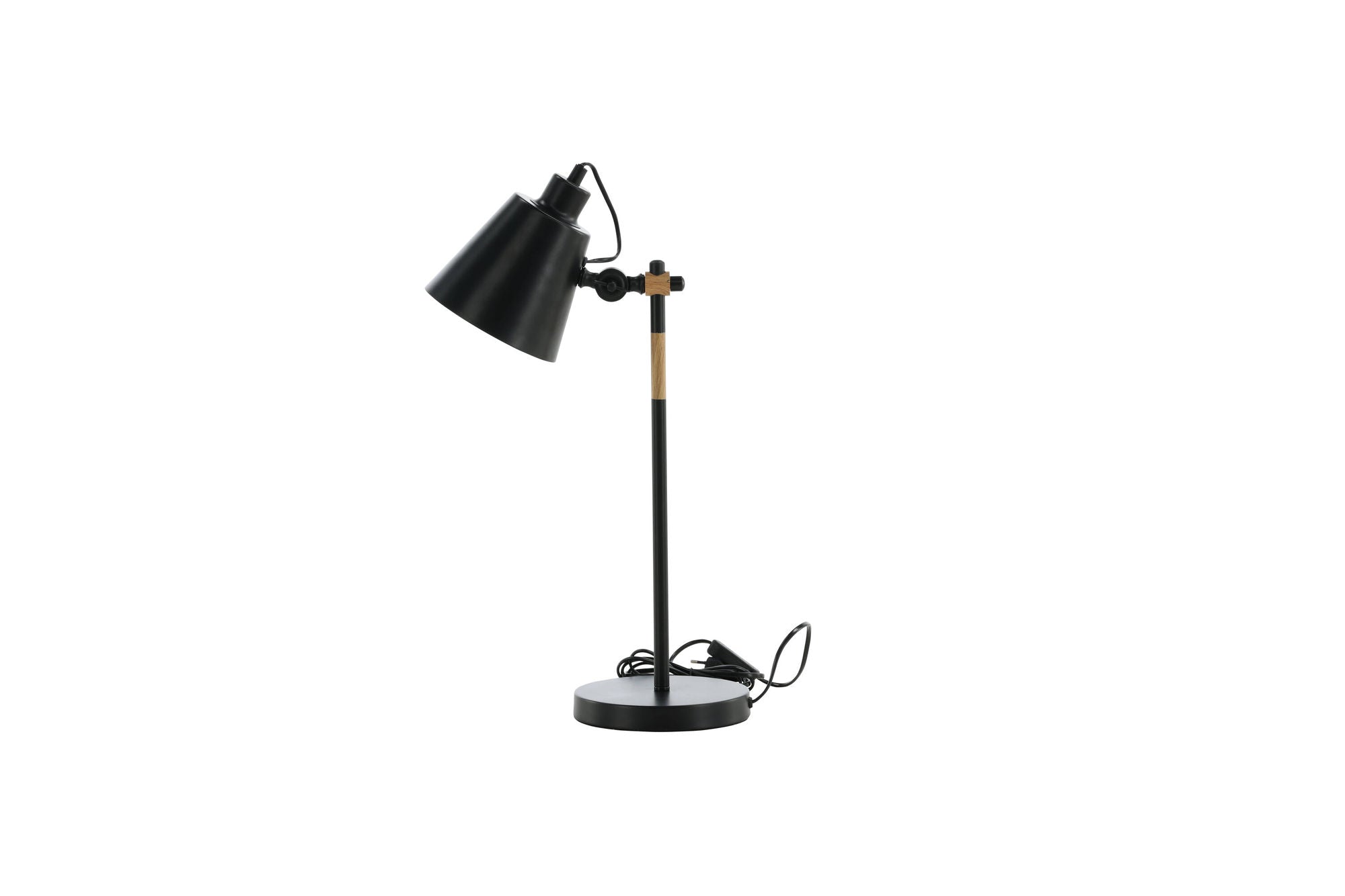 Venture Home skott -bord lampe - Black/Black
