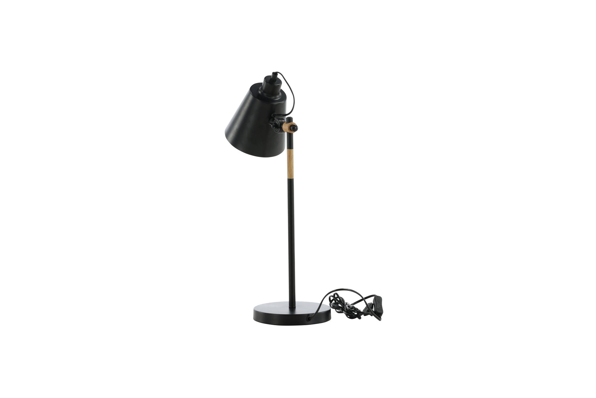Venture Home skott -bord lampe - Black/Black