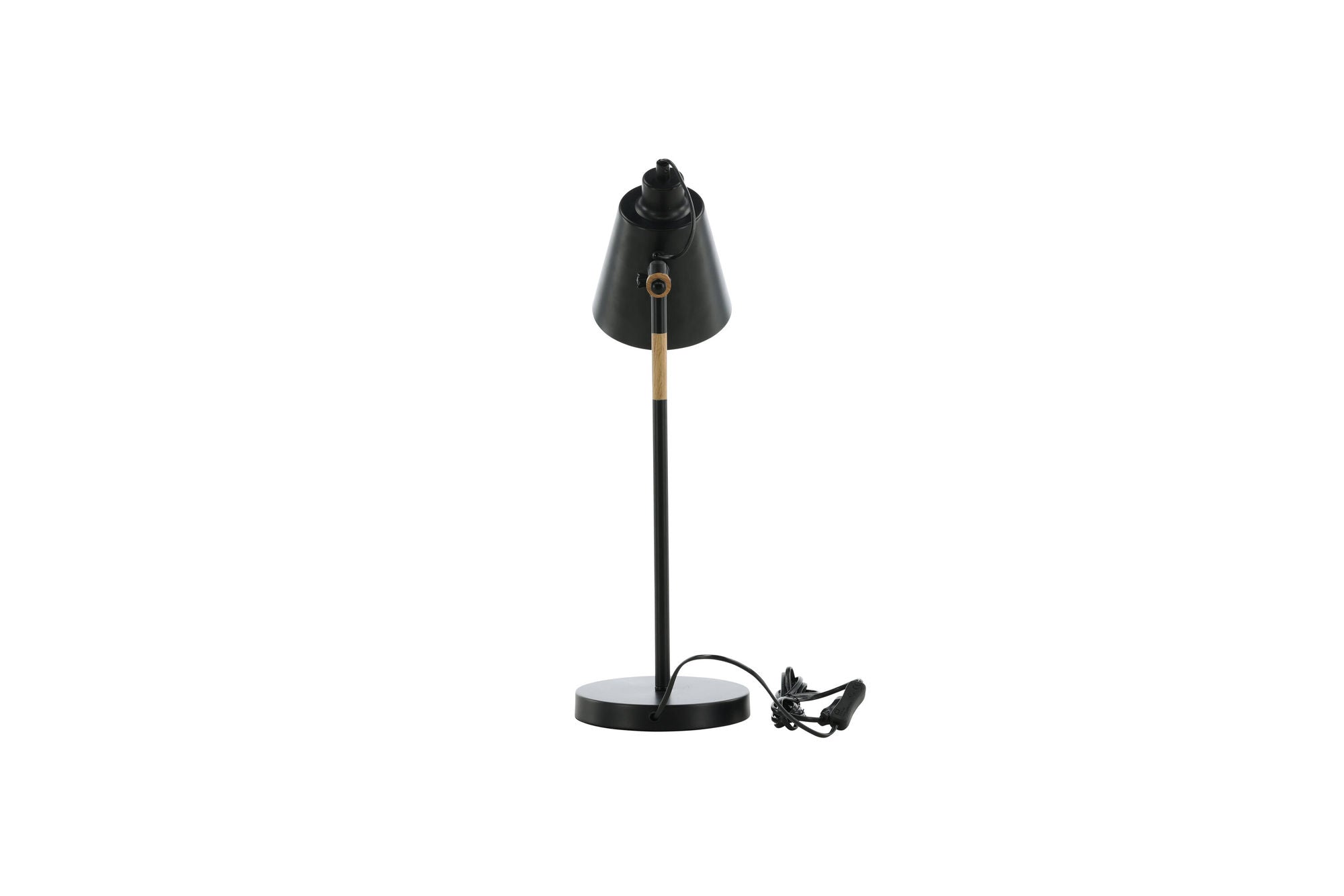 Venture Home skott -bord lampe - Black/Black