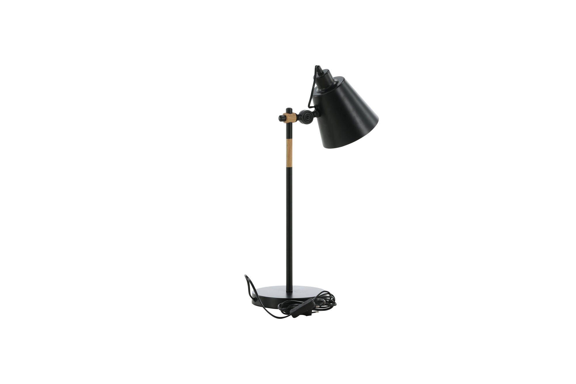 Venture Home skott -bord lampe - Black/Black