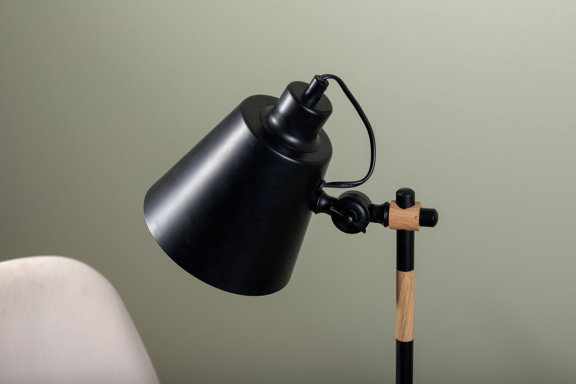 Venture Home skott -bord lampe - Black/Black