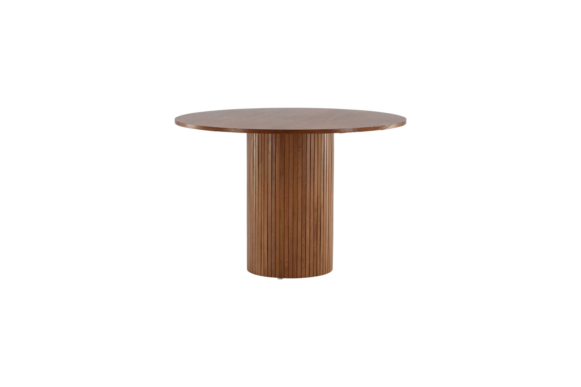Venture Home Bianca rund spisebord - Walnut / Walnut Veneer