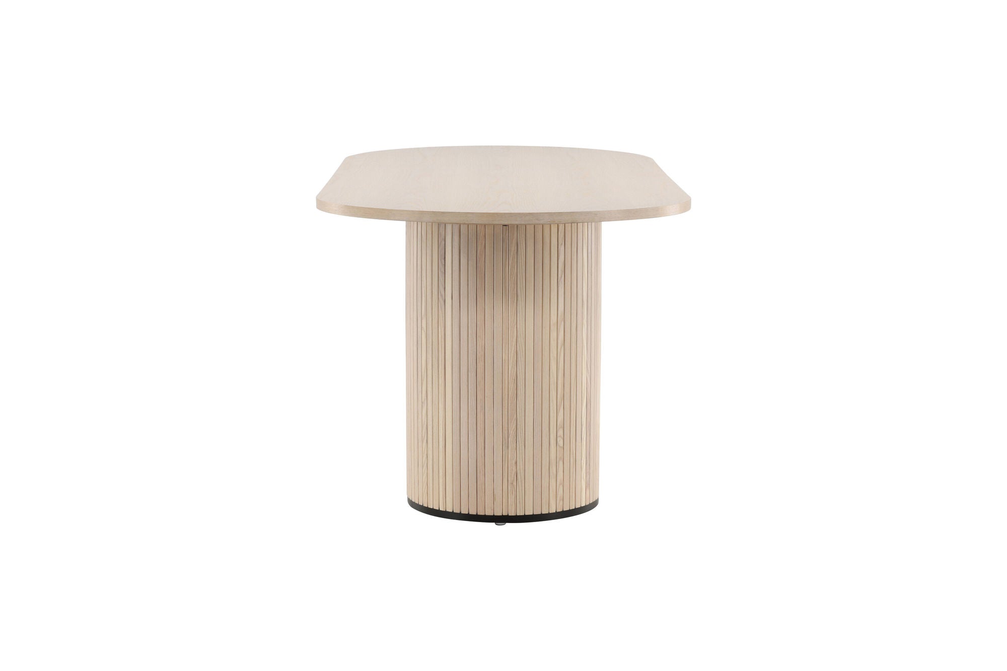 Venture Home Bianca Oval spisebord - White Wash / White Wash Veneer