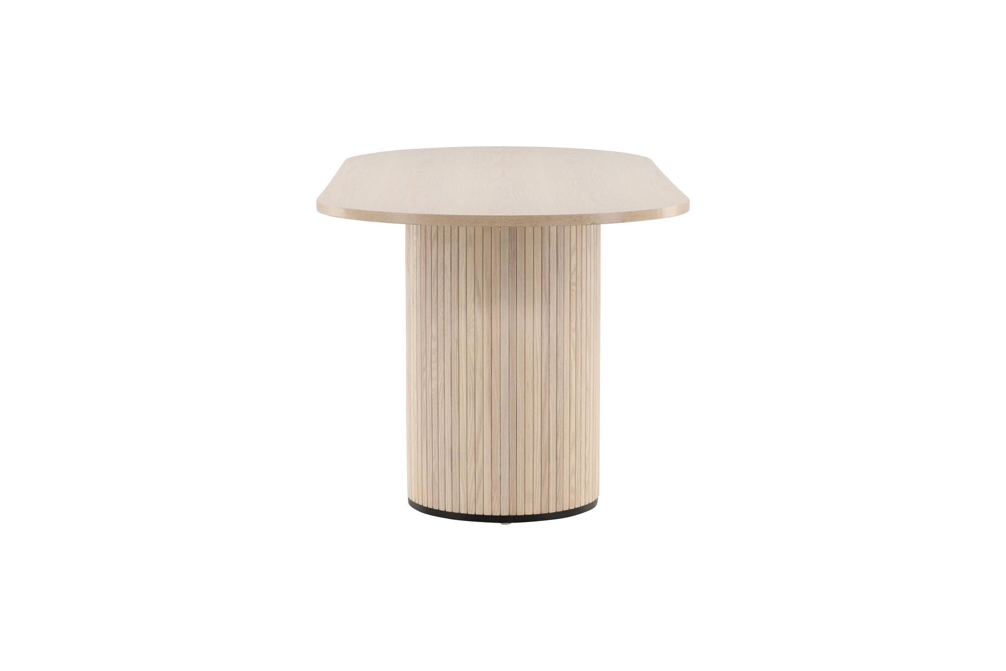 Venture Home Bianca Oval spisebord - White Wash / White Wash Veneer