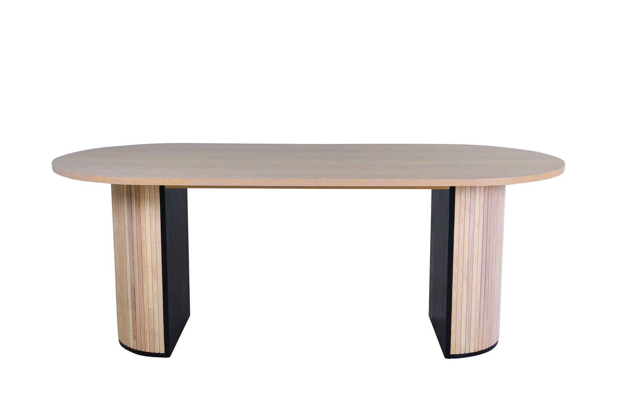Venture Home Bianca Oval spisebord - White Wash / White Wash Veneer
