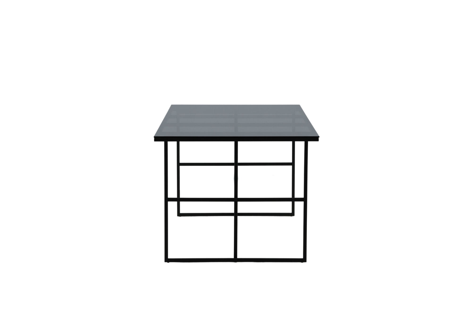 Venture Home Leif spisebord - Black / Black smoked smoked Glass