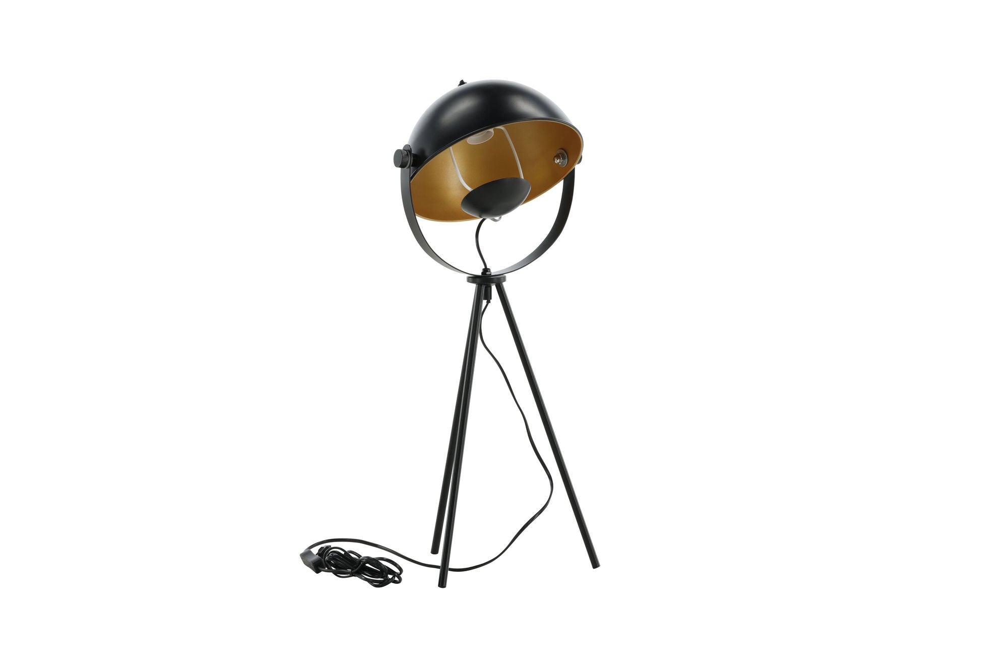 Venture Home Search -bord lampe - Black/Black / Brass