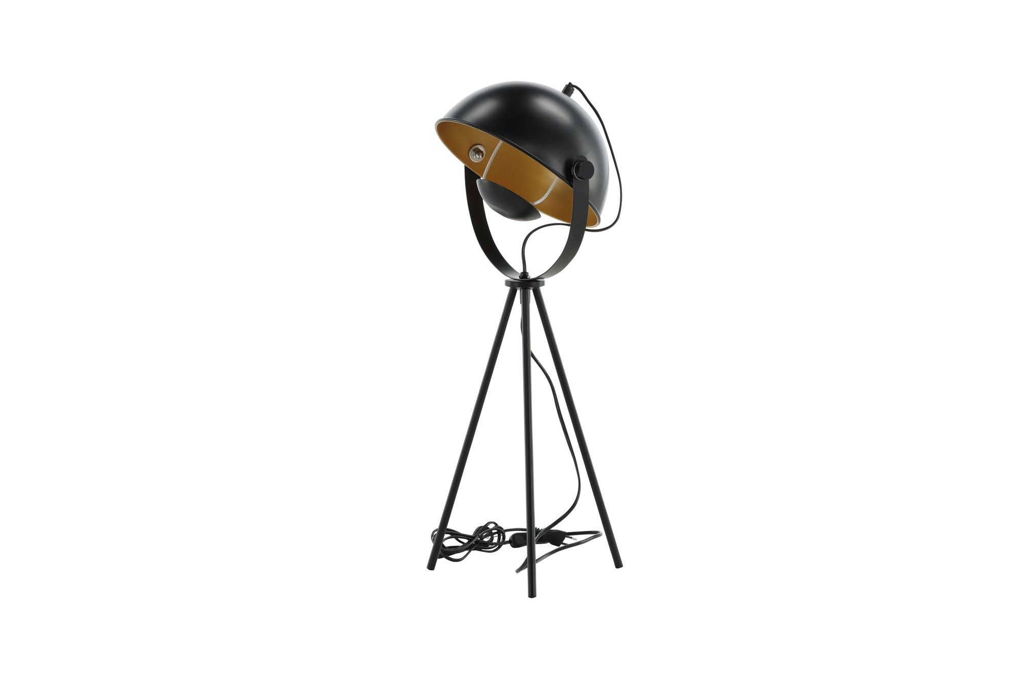 Venture Home Search -bord lampe - Black/Black / Brass