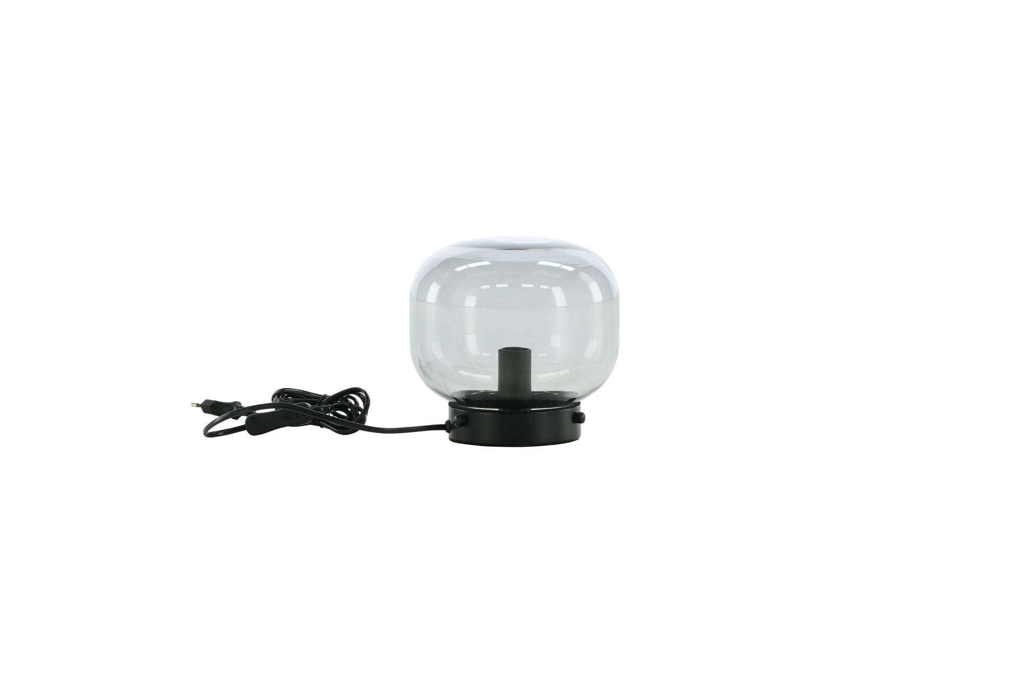 Venture Home Bollonelie -bord lampe - Black/Black smokey Glass