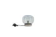 Venture Home Bollonelie -bord lampe - Beige/Black smokey Glass