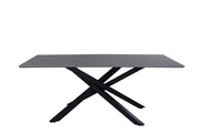 Venture Home Piazza spisebord - Black / Grey Veneer