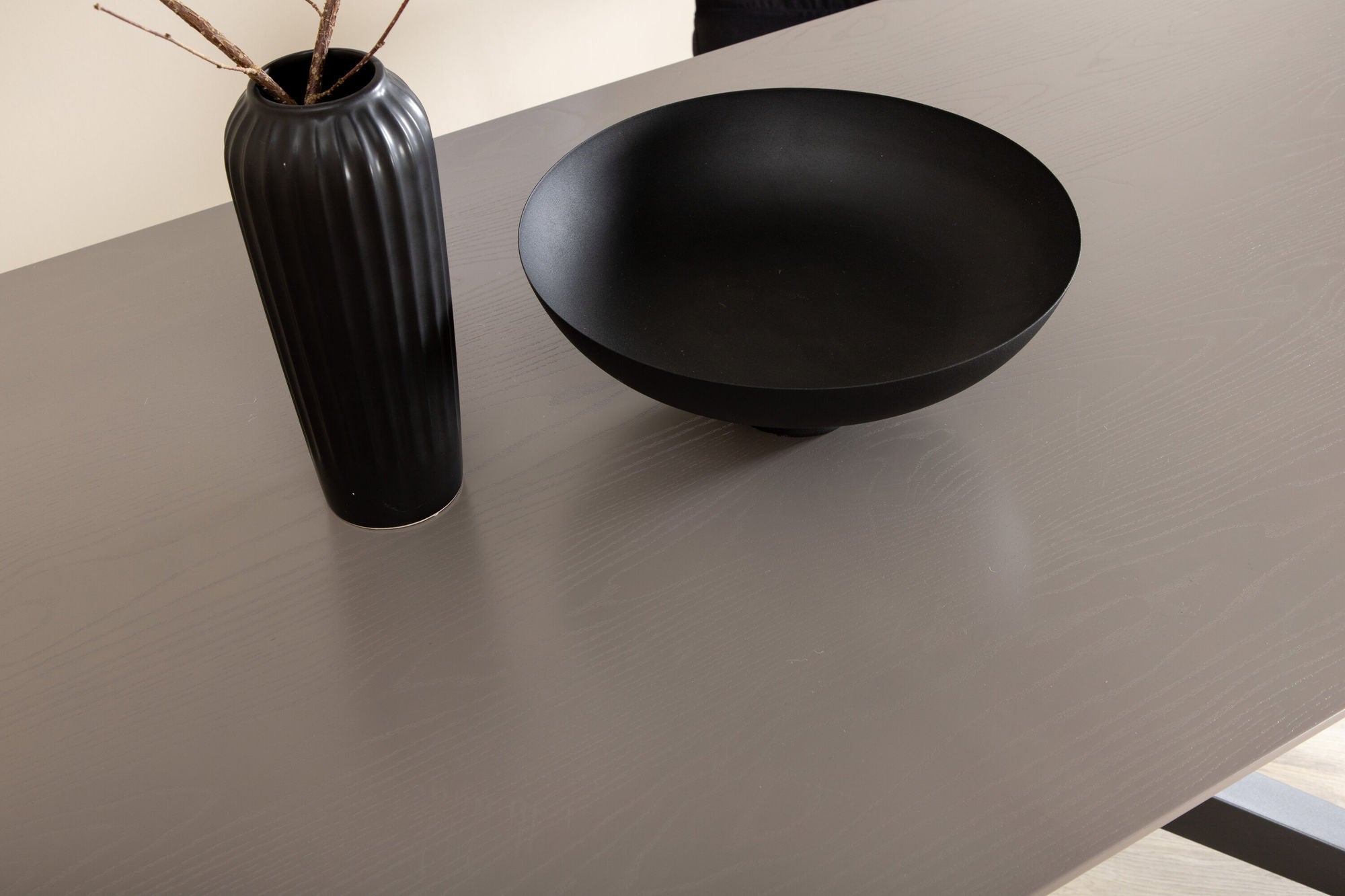 Venture Home Piazza spisebord - Black / Grey Veneer