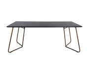 Venture Home Petra spisebord - Distressed Copper / Black Veneer