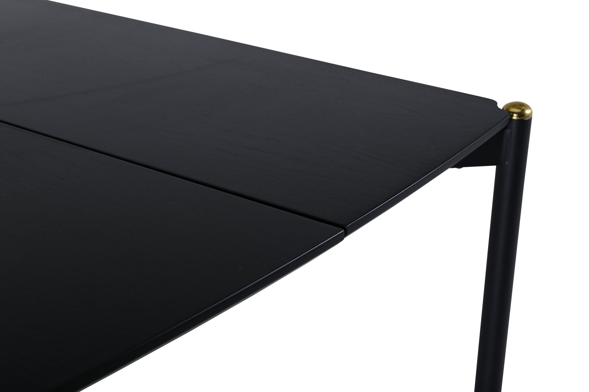Venture Home Pelle spisebord - Black / black Black