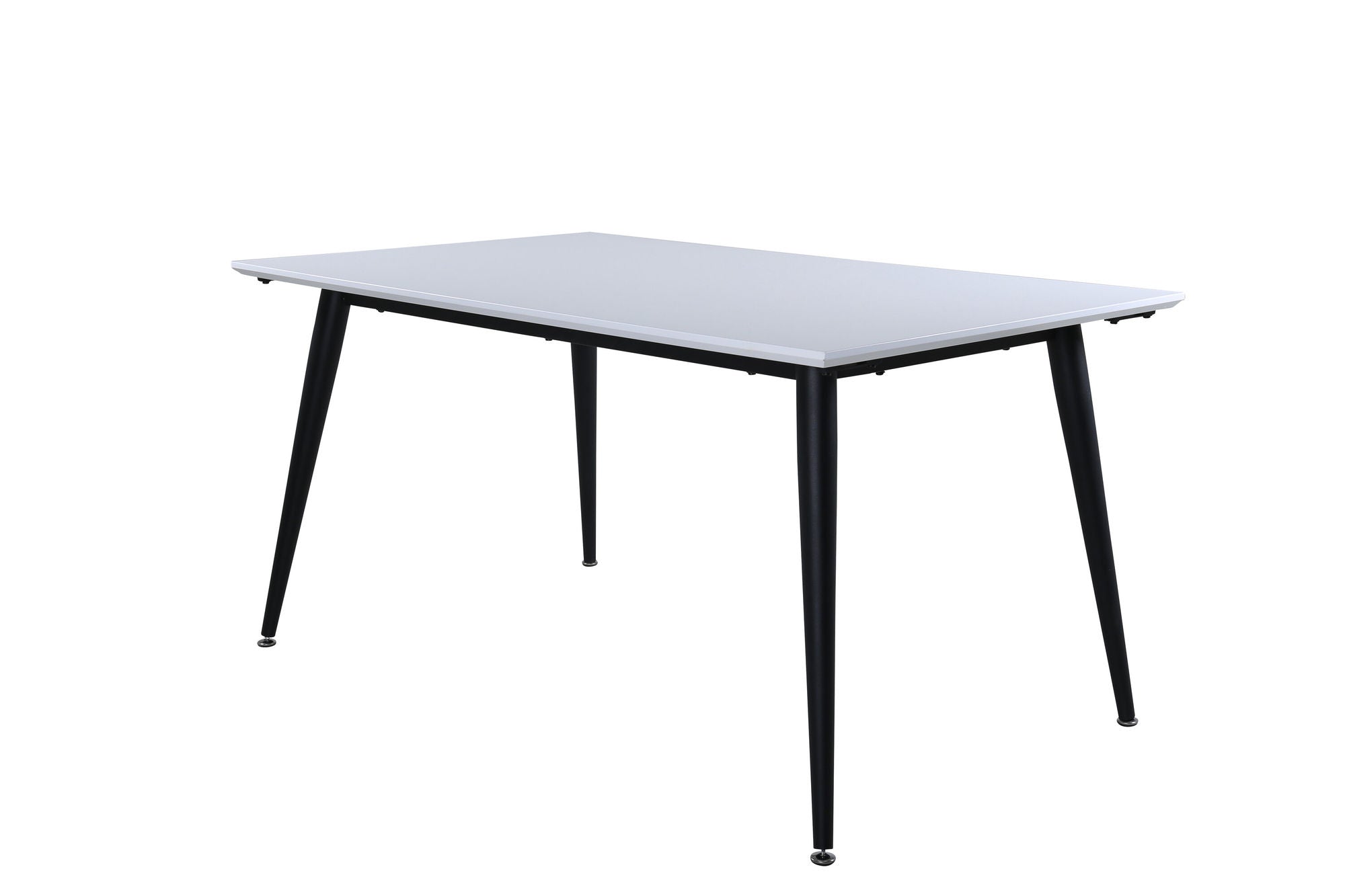 Venture Home Jimmy spisebord - Black / White HPL - 150*76