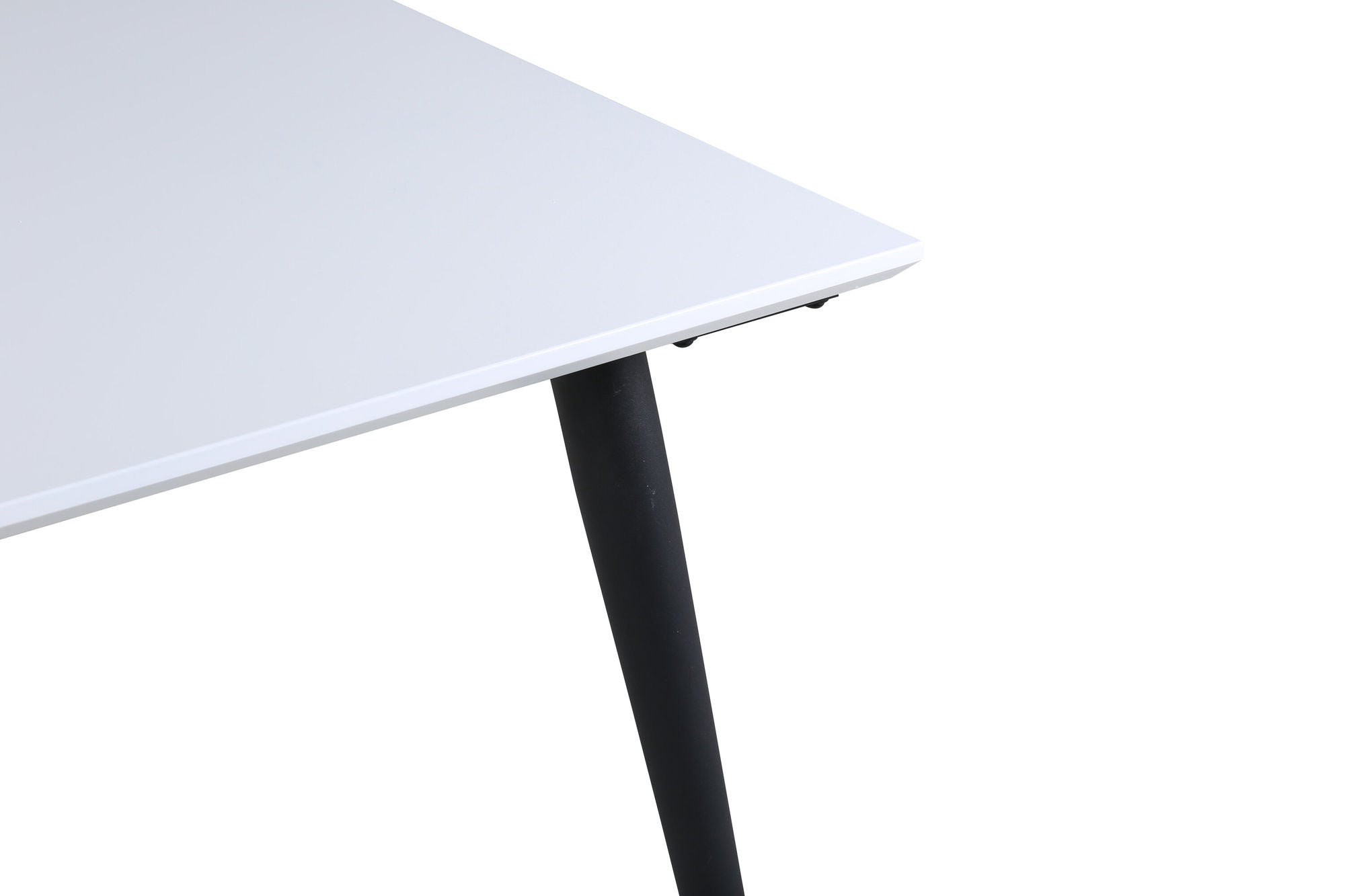 Venture Home Jimmy spisebord - Black / White HPL - 150*76
