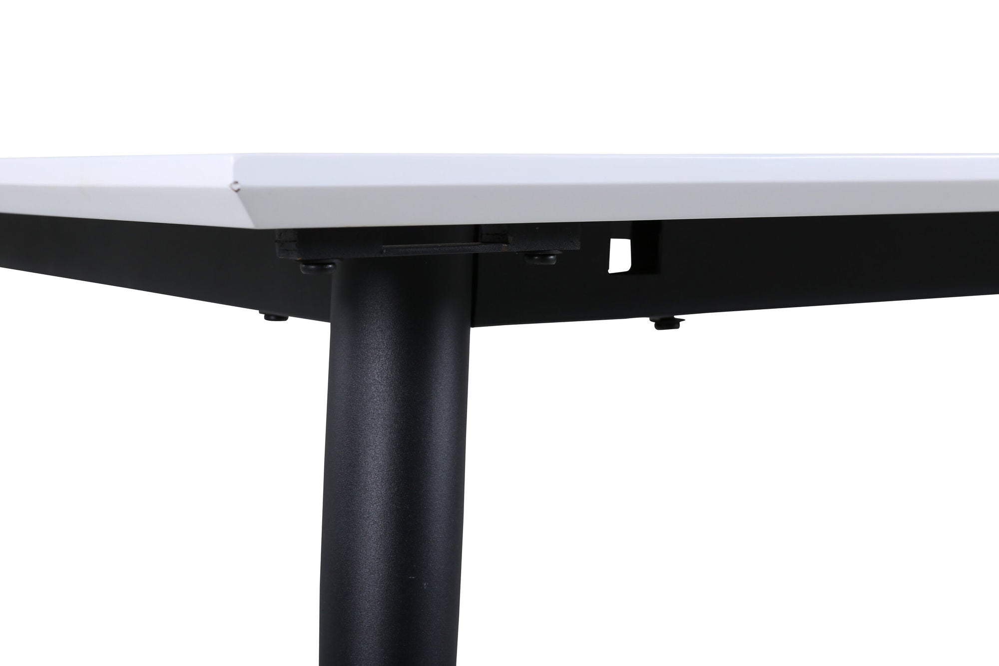 Venture Home Jimmy spisebord - Black / White HPL - 150*76
