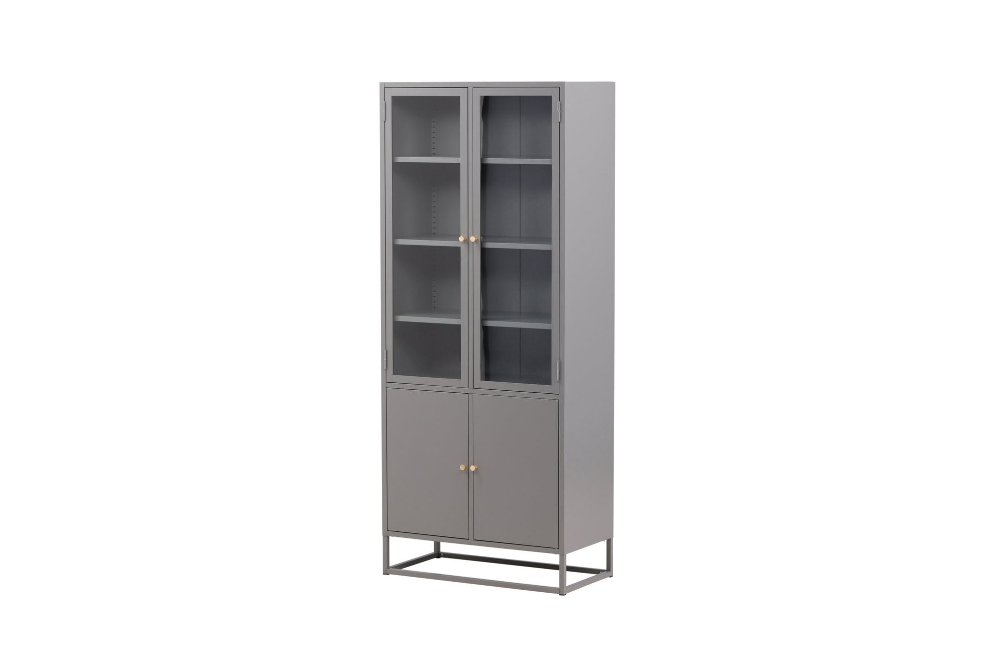 Venture Home Bakal Covered Book Case - Light Grey