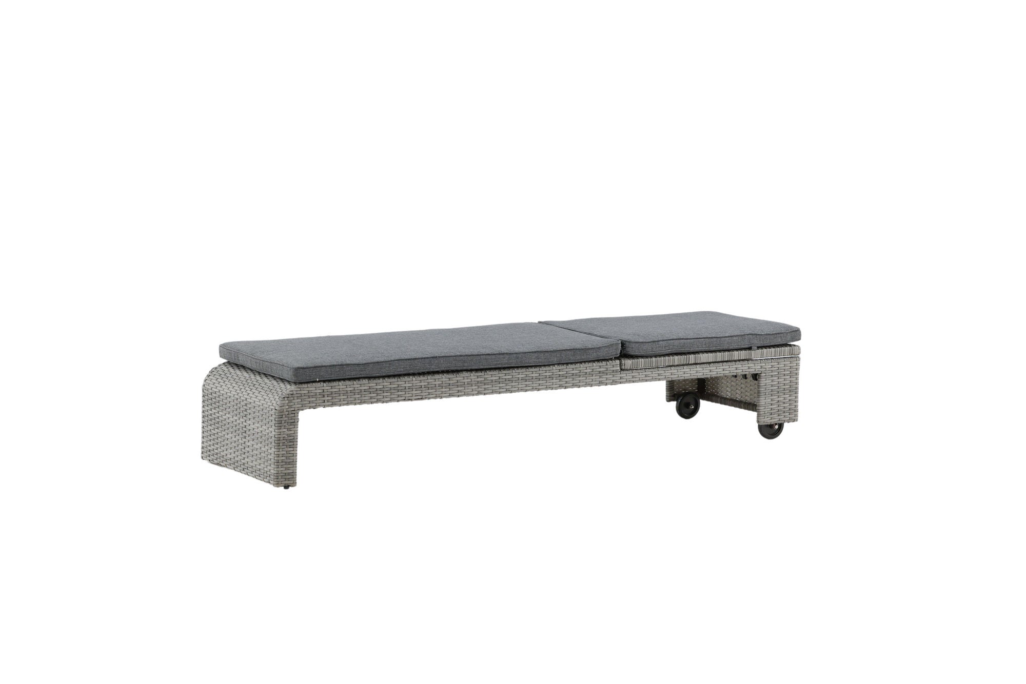 Venture Home London Sun Lounge - Grey/Grey
