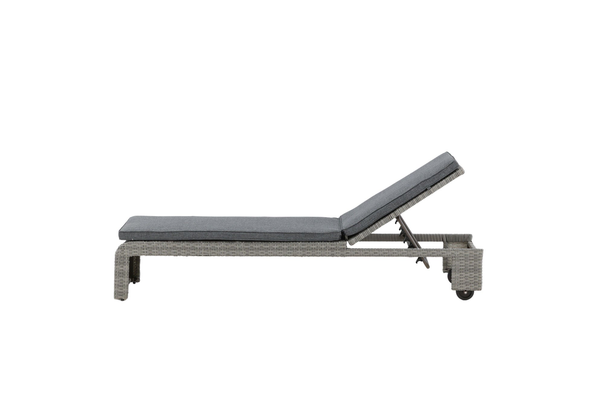 Venture Home London Sun Lounge - Grey/Grey