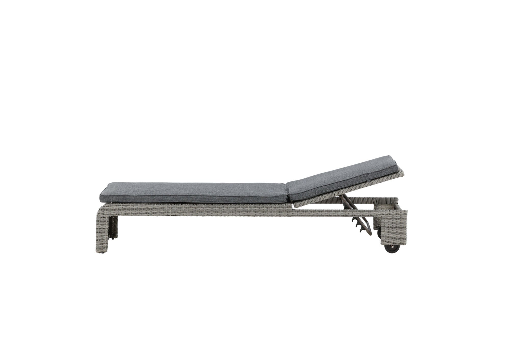 Venture Home London Sun Lounge - Grey/Grey